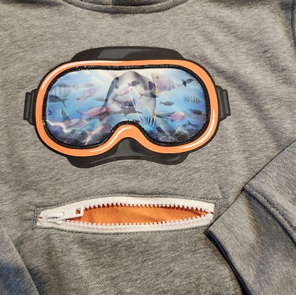 Bundle- Boys Long Sleeve Shirt/Hooded Jacket(5/6) NWT - Picture 4 of 13